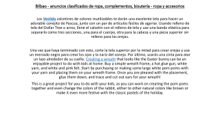 Bilbao - anuncios clasificados de ropa, complementos, bisutería - ropa y accesor