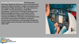 Simulators Market by Solution by 2030 Top Winning Strategies