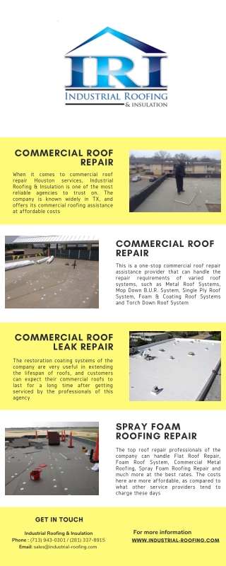 Commercial Metal Roofing