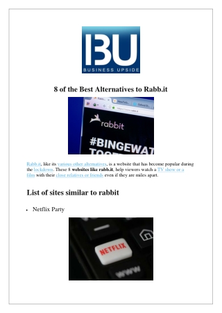 8 of the Best Alternatives to Rabb.it
