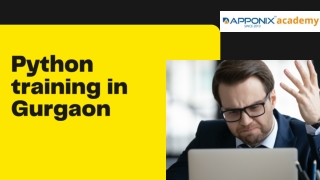 Python Training in Gurgaon