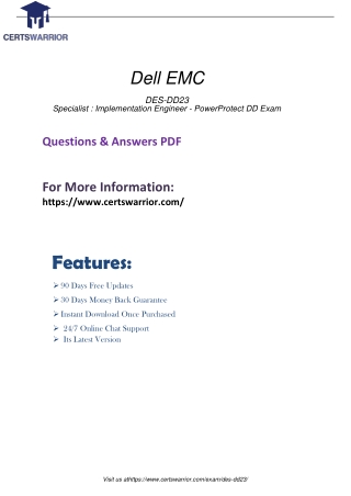 DES-DD23 PDF Training Guides Preparation Material