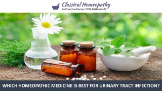 Which Homeopathic Medicine is Best for Urinary Tract Infection?