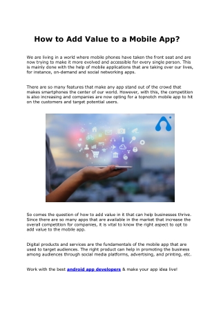 Mobile App Development Strategy - Appventurez