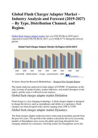 Global Flash Charger Adapter Market