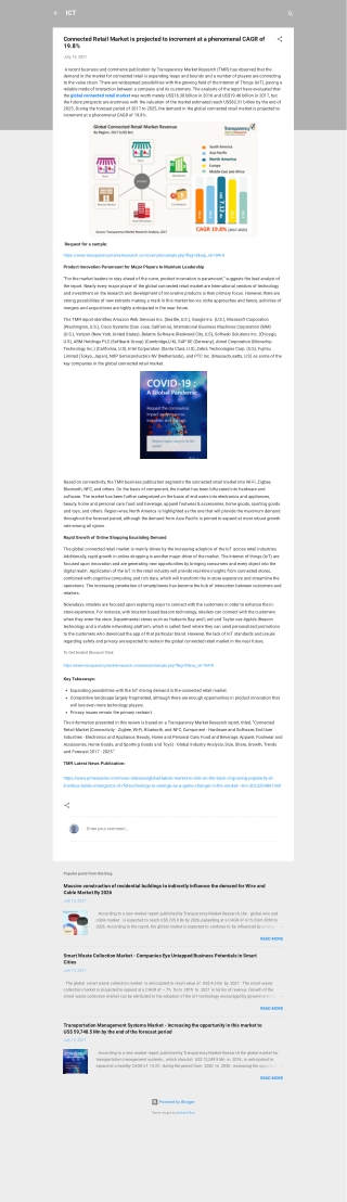 Connected Retail Market to reach US$82.31 billion by the end of 2025 | TMR