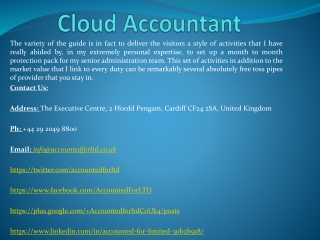 Cloud Accountant