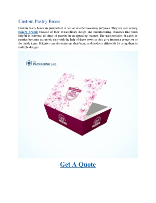 Custom Pastry Boxes-Custom Cookies Boxes