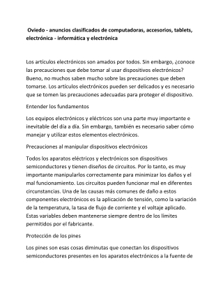 Oviedo - anuncios clasificados de computadoras, accesorios, tablets, electrónica - informática y electrónica-converted