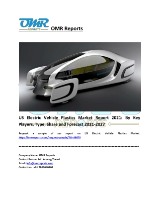 US Electric Vehicle Plastics Market Size, Share, Industry Growth, Report 2027