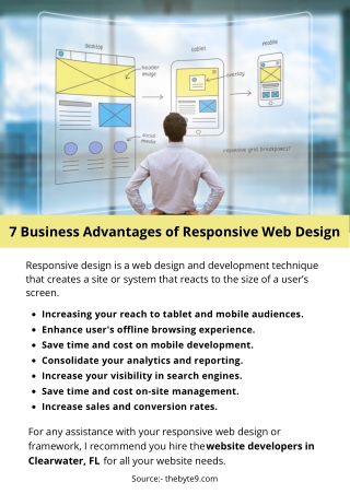 7 Business Advantages of Responsive Web Design
