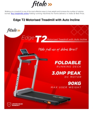 Edge T2 Treadmill
