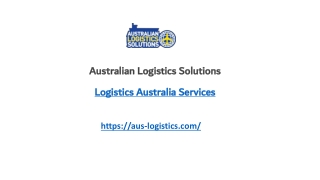 All Australian Logistics Services