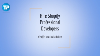 Build with Shopify Certified Developer 2021