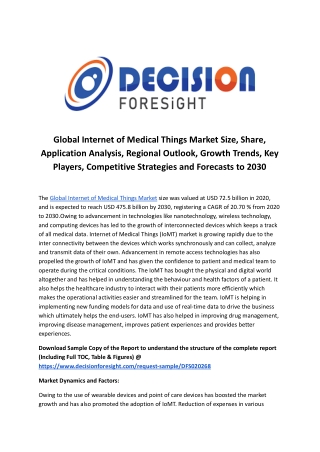 Global Internet of Medical Things Market.docx