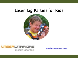 Laser Tag Parties for Kids - Laser Warriors