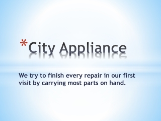 Samsung appliance repair