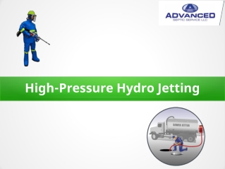 High-Pressure Hydro Jetting