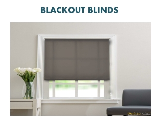BLACKOUT BLINDS