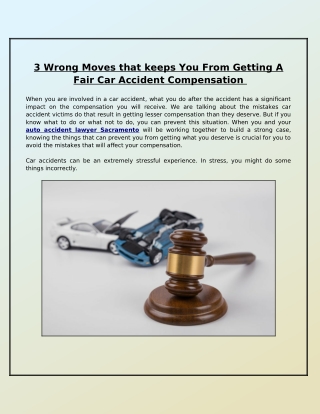 Blunders Need to Avoid When Filing a Lawsuit to Obtain Fair Compensation