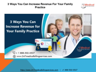 3 Ways You Can Increase Revenue For Your Family Practice