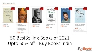 50 BestSelling Books of 2021 Upto 50% off - Buy Books India