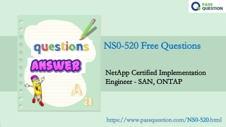Network Appliance NCIE-SAN Specialist NS0-520 Practice Test Questions
