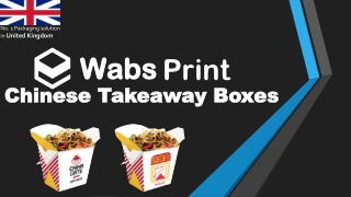 Buy Cheap and Best Quality Chinese Takeaway Boxes in the UK