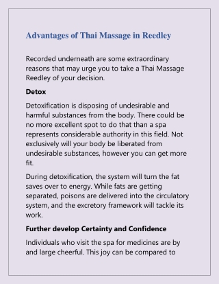 Professional Massage Spa in Reedley