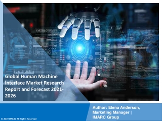 Human Machine Interface Market PDF 2021-2026: Size, Share, Trends, Analysis