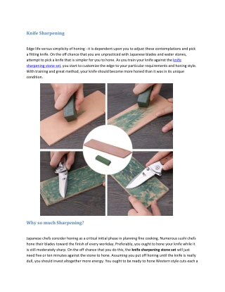 Can you sharpen any knife with a whetstone