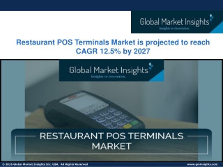 Restaurant POS Terminals Market size 2021-2027 |Industry Growth Report