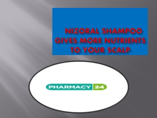 Nizoral Shampoo gives more nutrients to your scalp