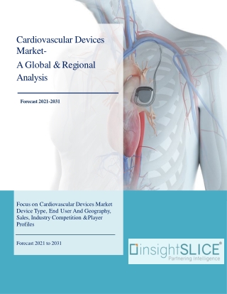 Cardiovascular Devices Market Share, Trends, Analysis and Forecasts, 2021 - 2031