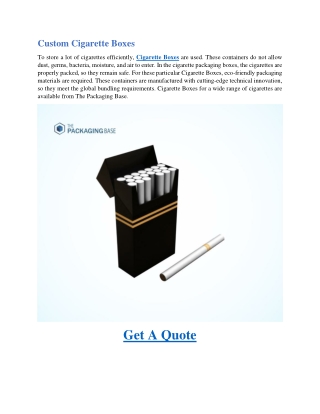 Custom Cigarette Boxes-Corrugated Mailer Boxes