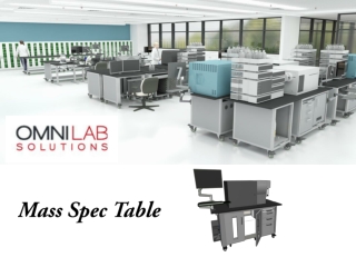 Get the Mass Spec Table at affordable price