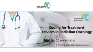 Coding for Treatment Devices in Radiation Oncology