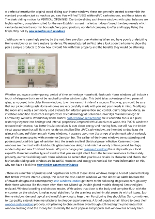 Why We Love new sash windows (And You Should, Too!)