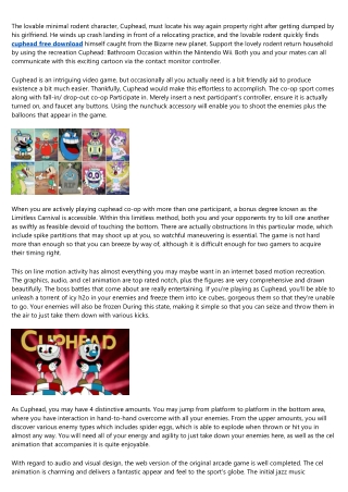 How to Outsmart Your Boss on cuphead free download