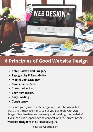 8 Principles of Good Website Design