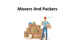 Movers And Packers