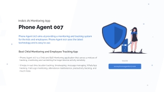 Phoneagent007-Presentation