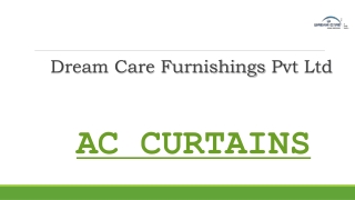 AC Curtains By Dream Care