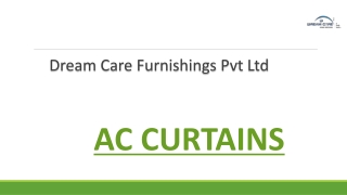 AC Curtains Online at Dream Care