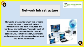 What is the role of hardware network in Network Infrastructure.