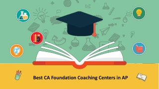 Best CA Foundation Coaching Centers in AP