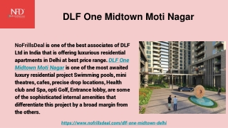 Luxury Residential Project at DLF One Midtown