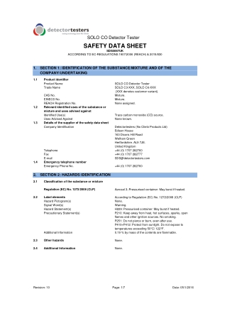 Solo Smoke Detector Tester - Novus UAE