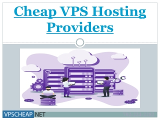 Cheap VPS Hosting Providers