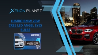LUMRO BMW 20W CREE LED Angel Eyes Bulbs